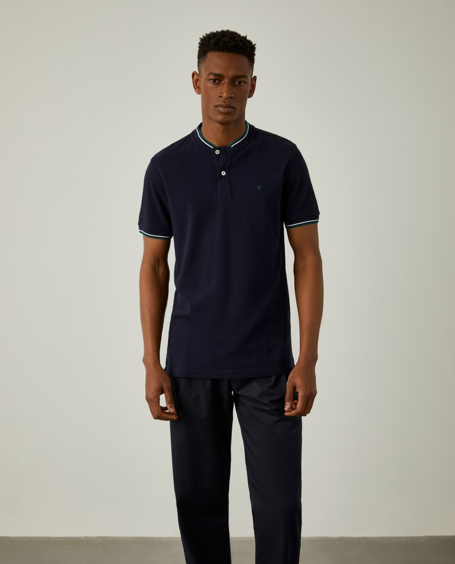 Lion Of Porches Polos | Polo Slim Fit 100% Algodao