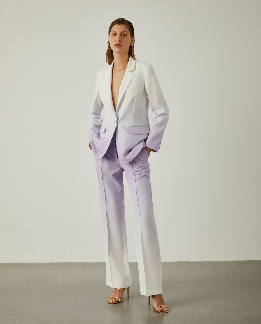 Lion Of Porches Blazers | Blazer De Um Botao Com Padrao Degrade
