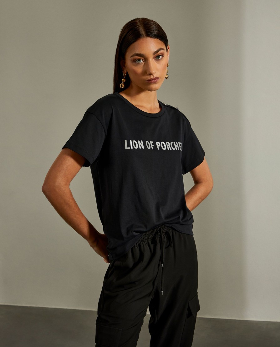 Lion Of Porches T-Shirts | T-Shirt Com Estampado