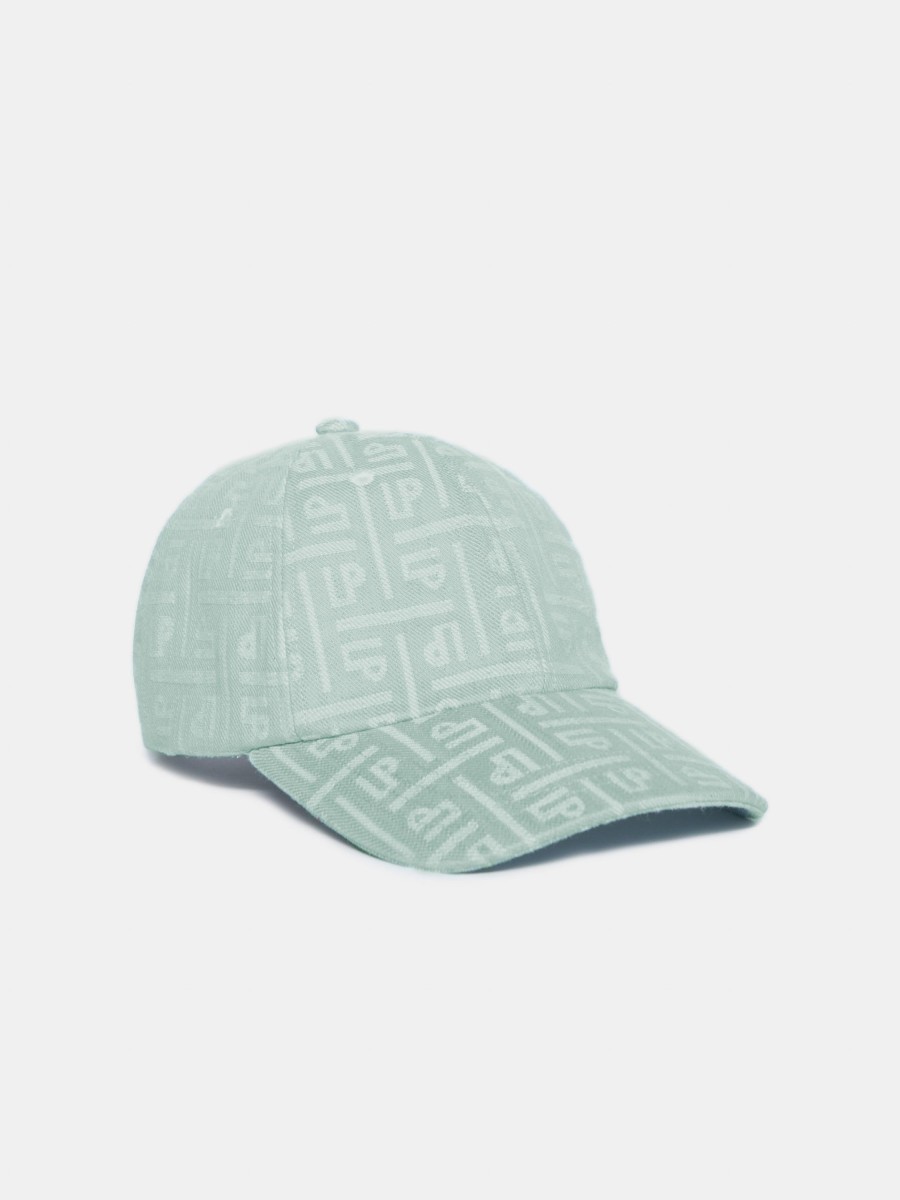 Lion Of Porches Bones E Chapeus | Bone Para Mulher Com Pala Curva E Monograma E Logotipo