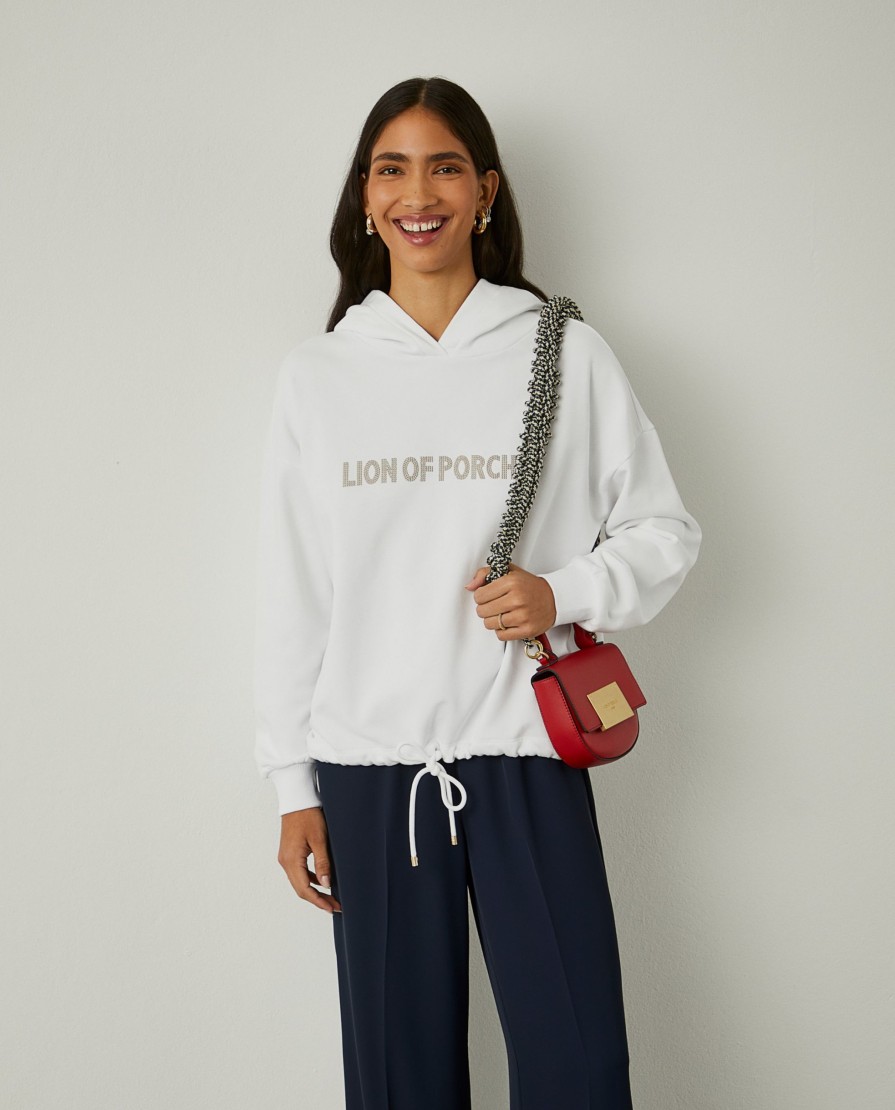 Lion Of Porches Sweats | Sweater Com Capuz E Base Ajustavel