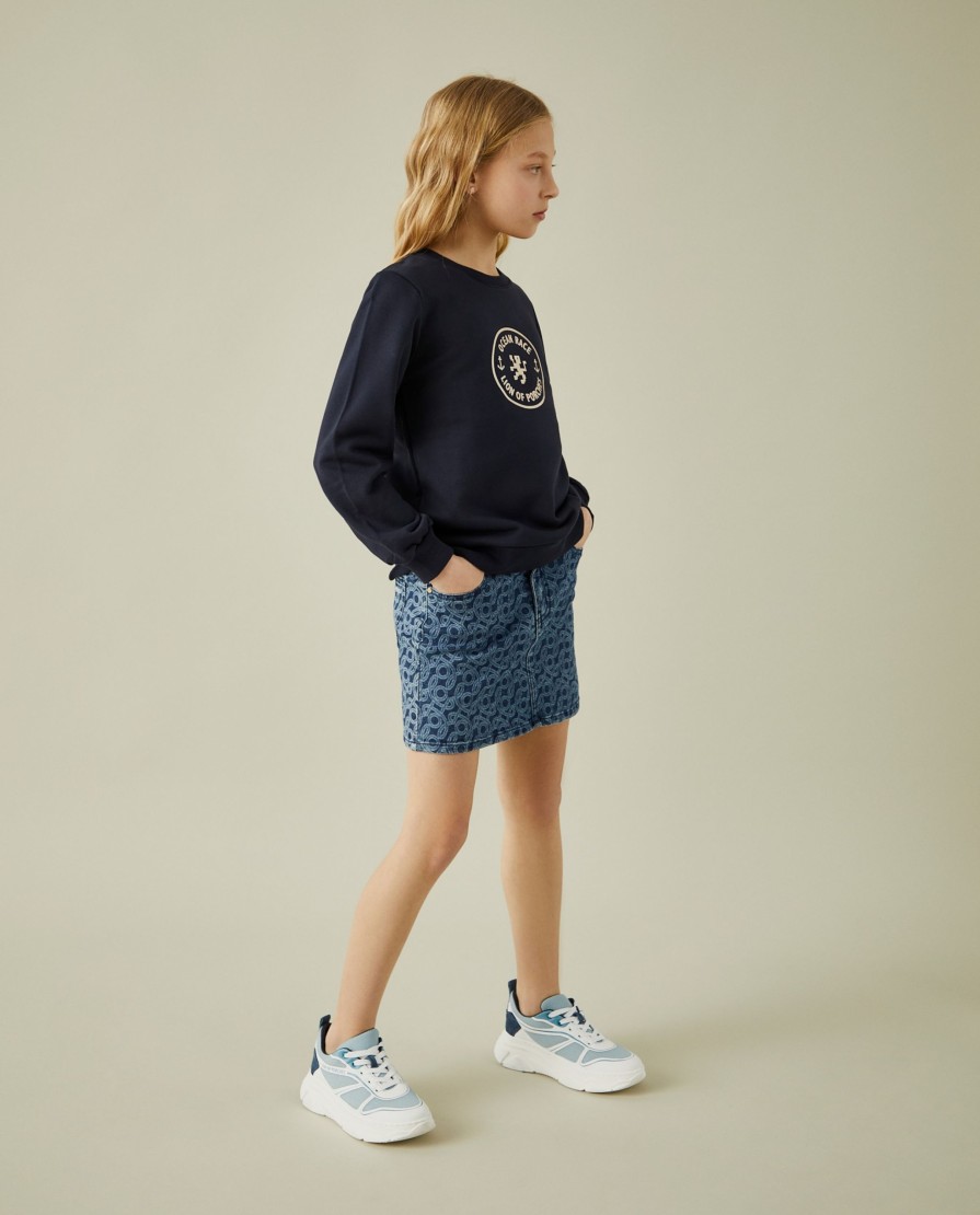 Lion Of Porches Camisolas | Sweater Manga Comprida Com Estampado