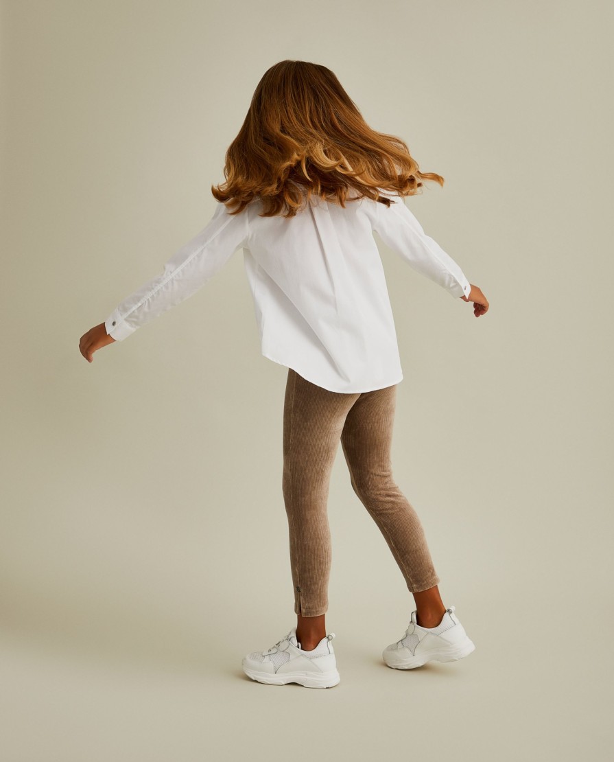 Lion Of Porches Calcas | Leggings Veludo Canelado