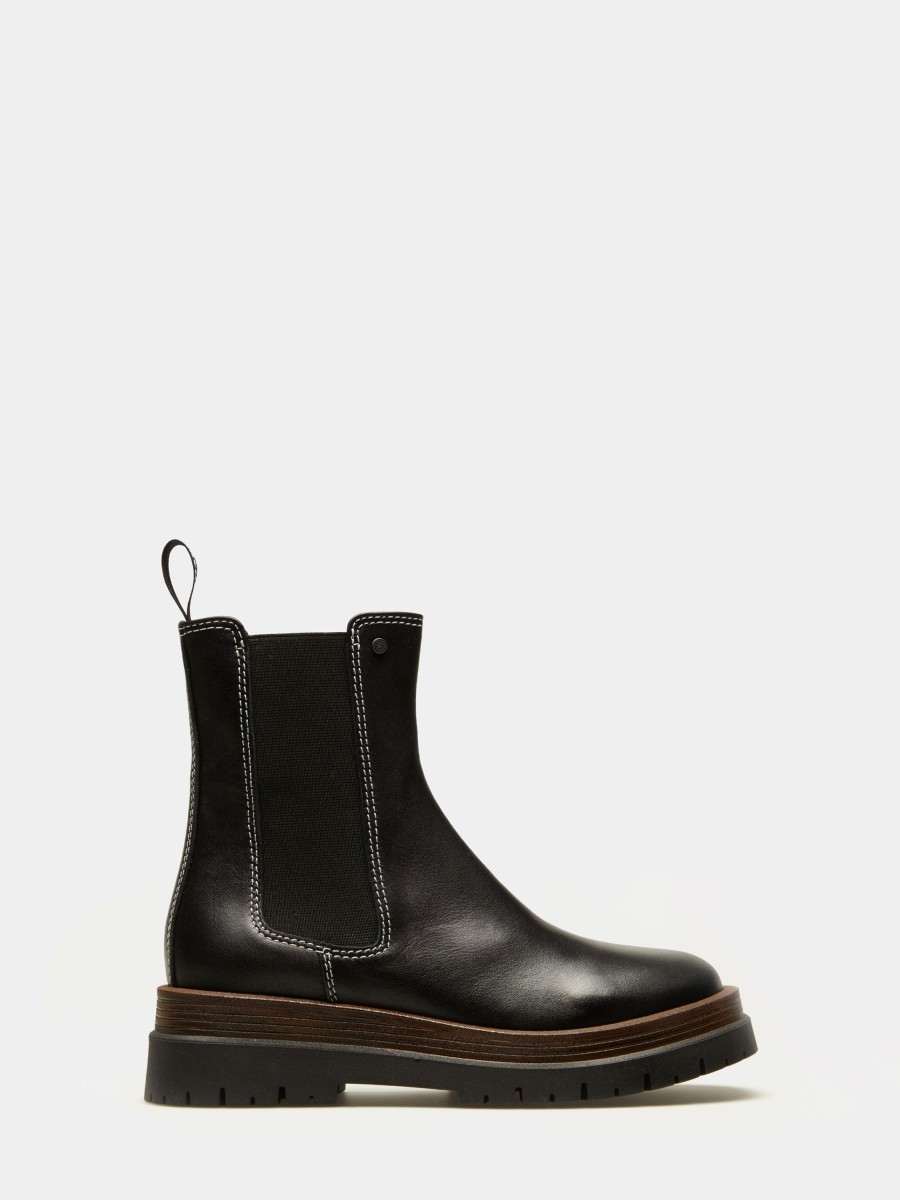 Lion Of Porches Botas | Botins Chelsea Em Pele