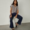 Lion Of Porches Blusas | Blusa Assimetrica De Riscas