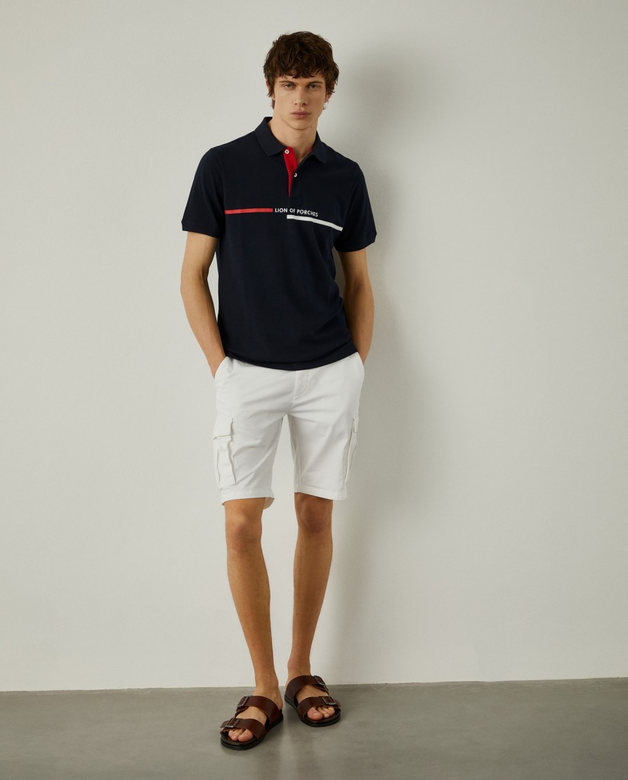 Lion Of Porches Polos | Polo Pique Com Logotipo