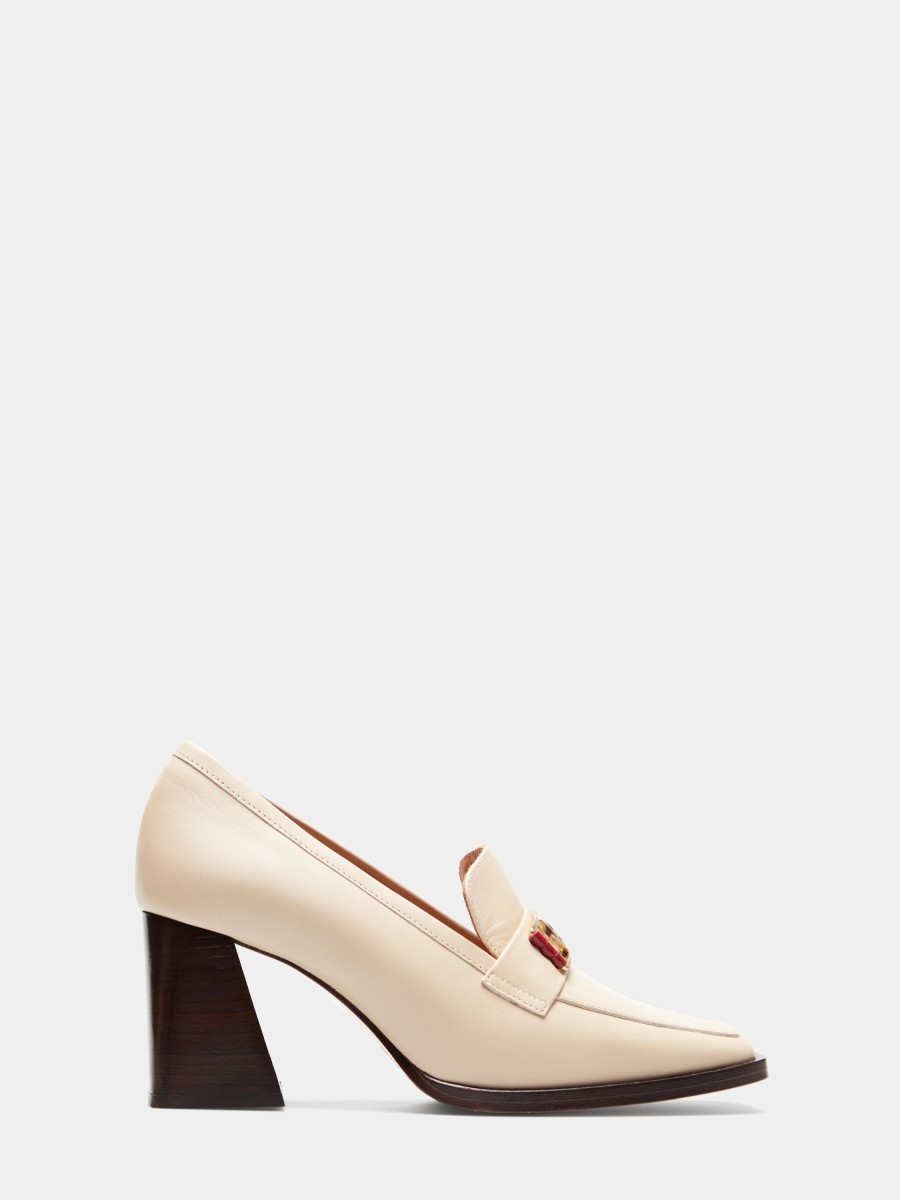 Lion Of Porches Sapatos | Mocassim 100% Pele Com Tacao