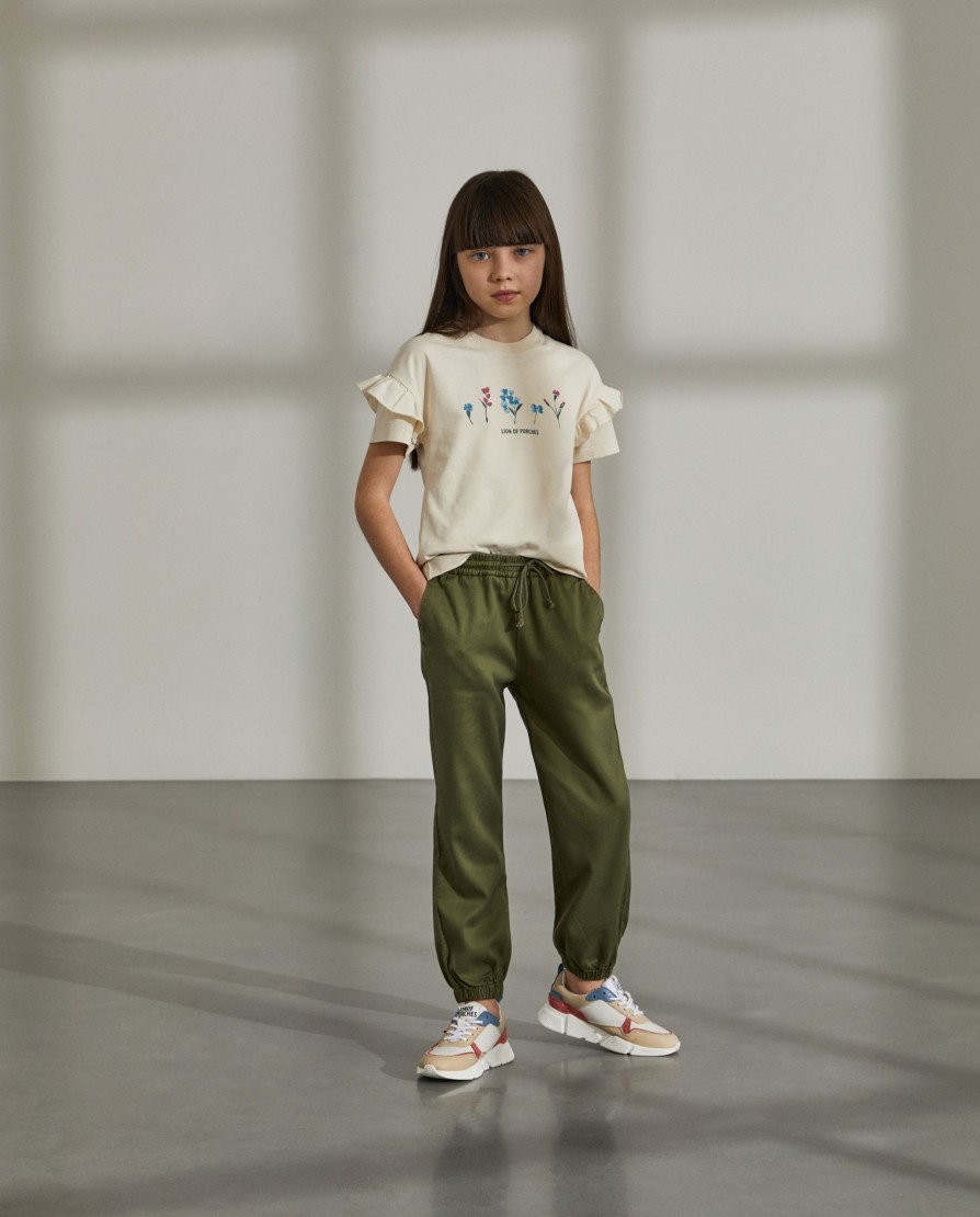 Lion Of Porches Calcas | Calcas Em Tencel Stretch