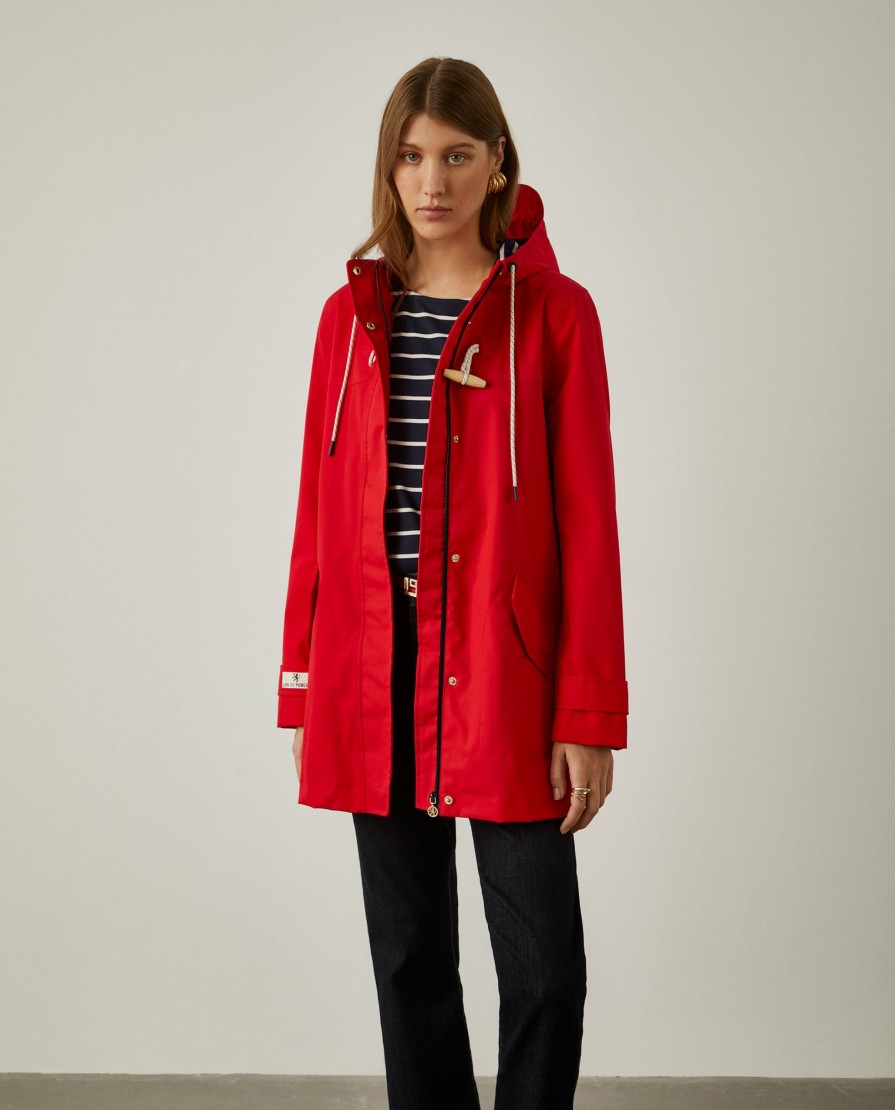 Lion Of Porches Blusoes | Parka Repelente A Agua Com Capuz