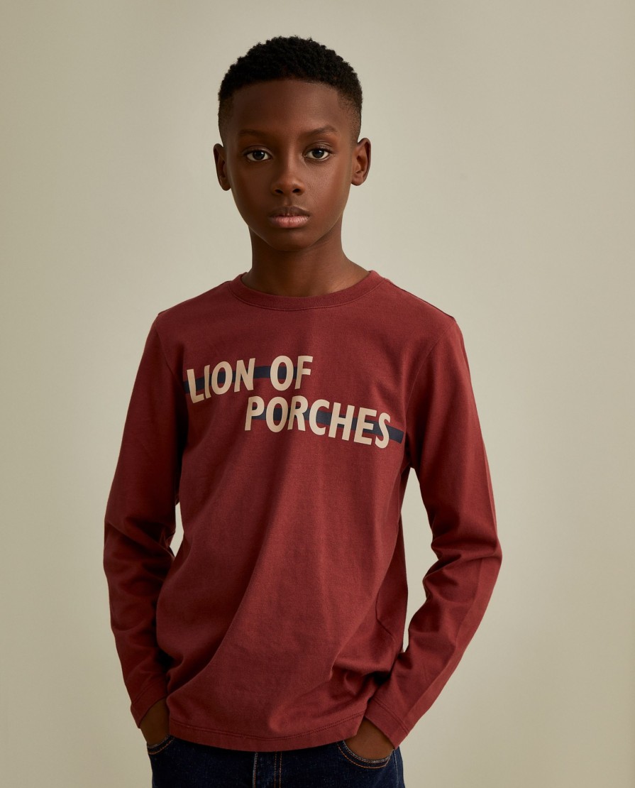 Lion Of Porches Camisolas | Camisola De Malha Com Branding No Peito