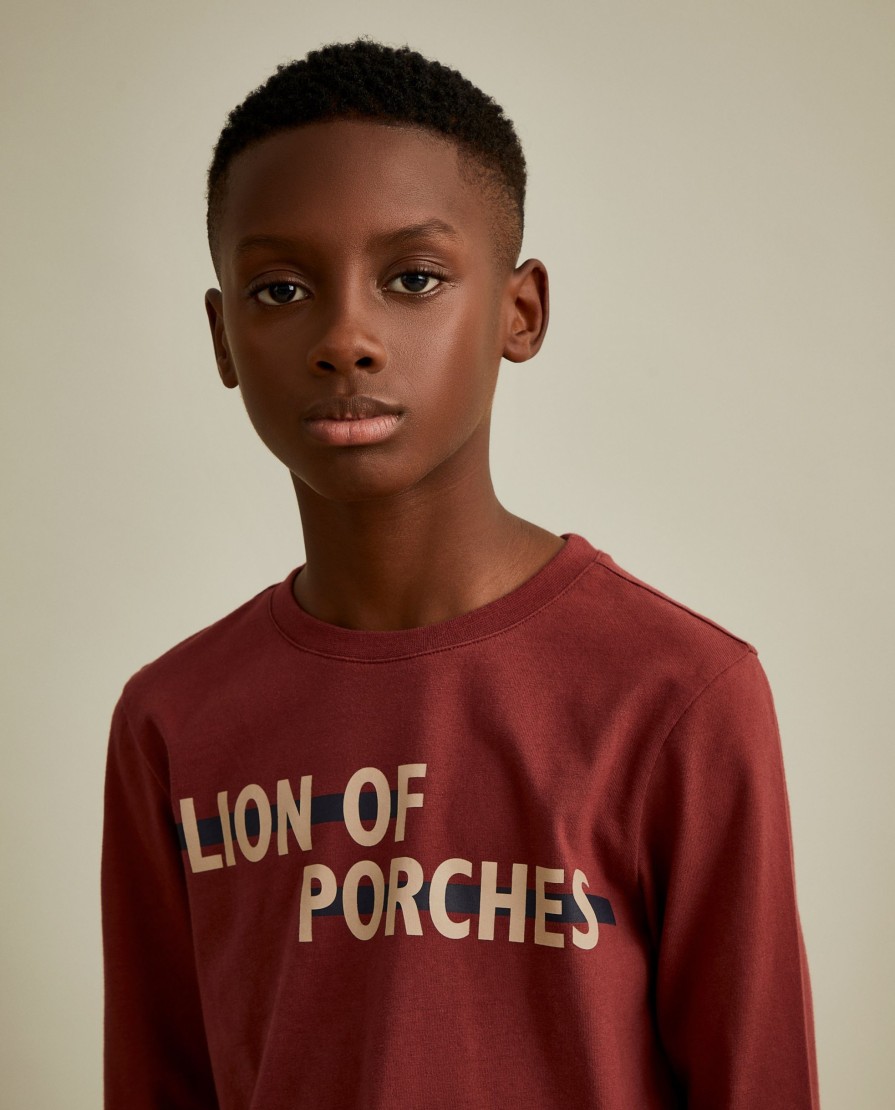 Lion Of Porches Camisolas | Camisola De Malha Com Branding No Peito