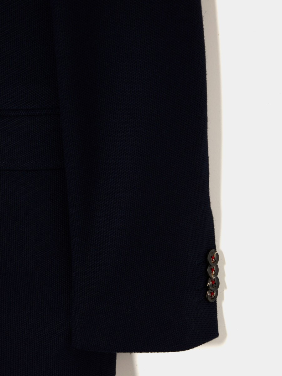 Lion Of Porches Blazers | Blazer Slim Fit Em Algodao E La