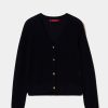 Lion Of Porches Cardigans | Casaco De Malha Com Botoes Em Contraste