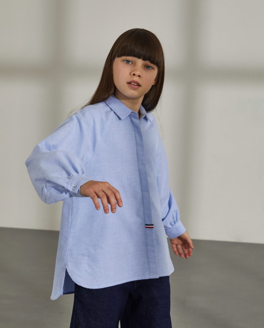 Lion Of Porches Camisas & Blusas | Camisa Detalhe Fita De Riscas