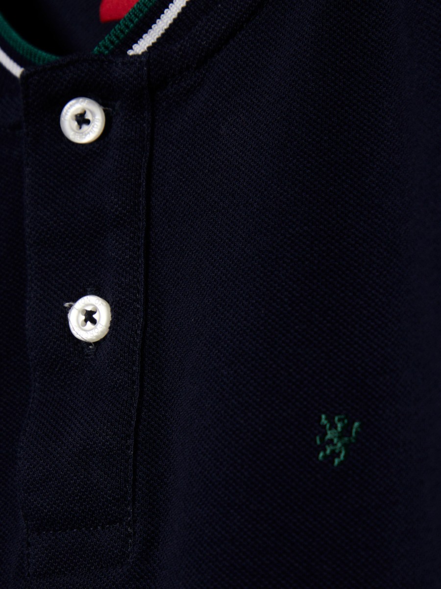 Lion Of Porches Polos | Polo Slim Fit Em Algodao