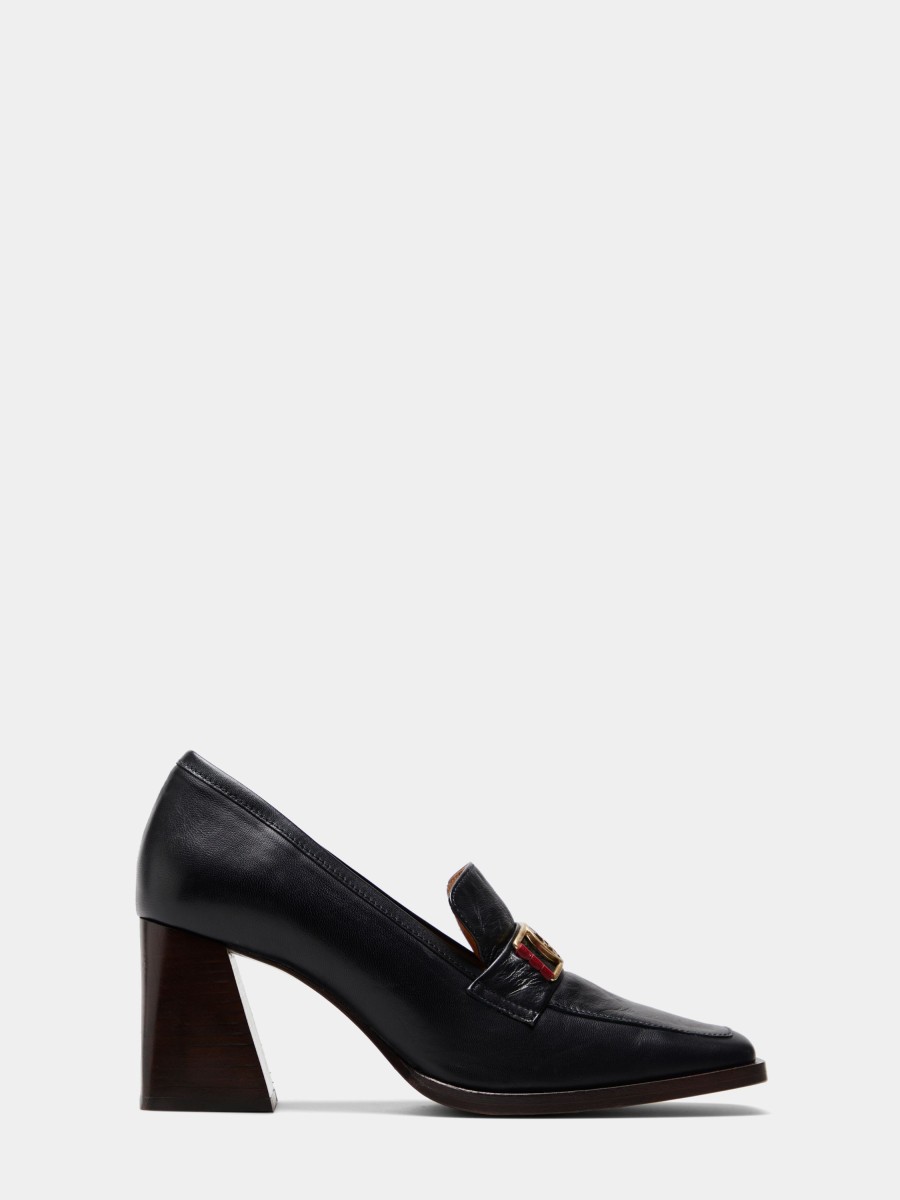 Lion Of Porches Sapatos | Mocassim 100% Pele Com Tacao