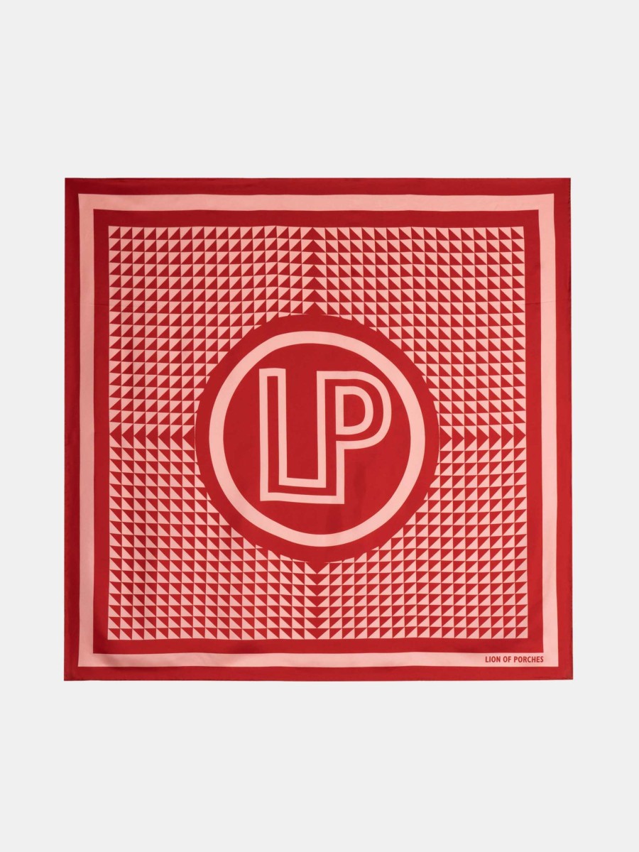 Lion Of Porches Lencos E Echarpes | Lenco Para Mulher De Seda Estampado Com Monograma