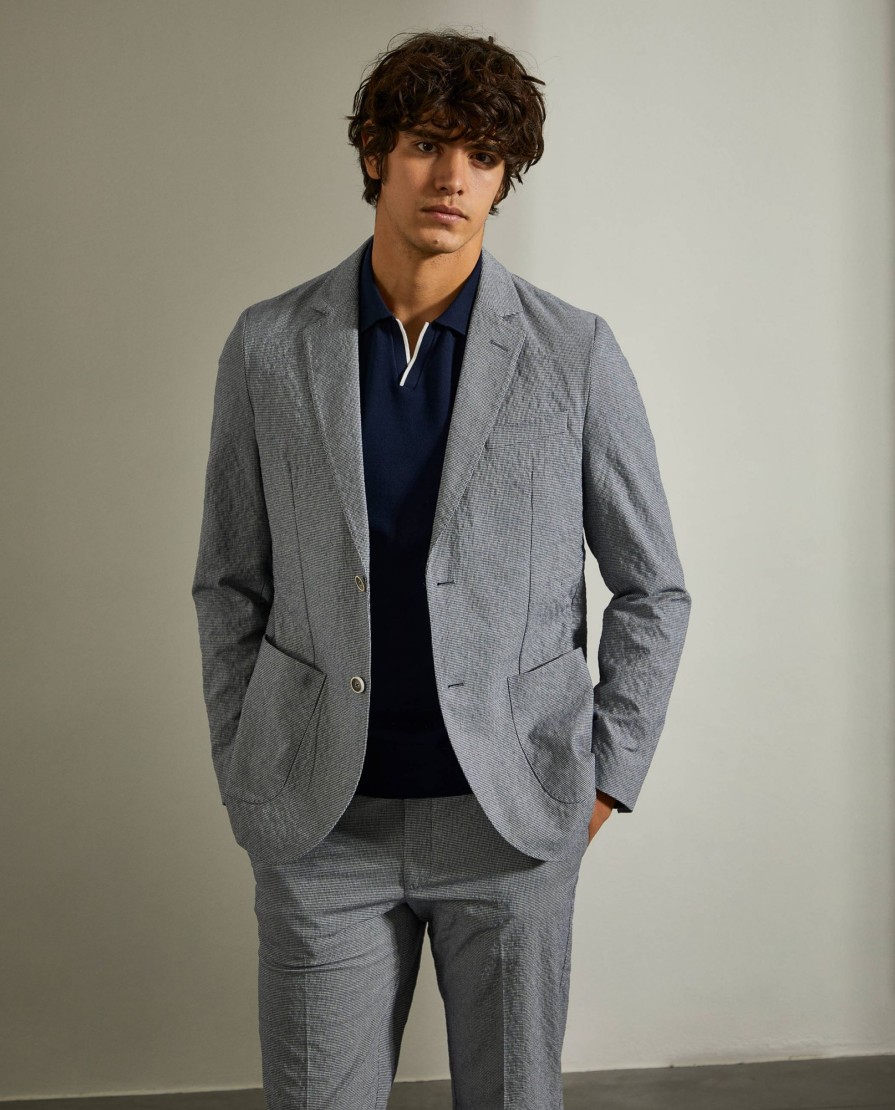 Lion Of Porches Blazers | Blazer Slim Fit