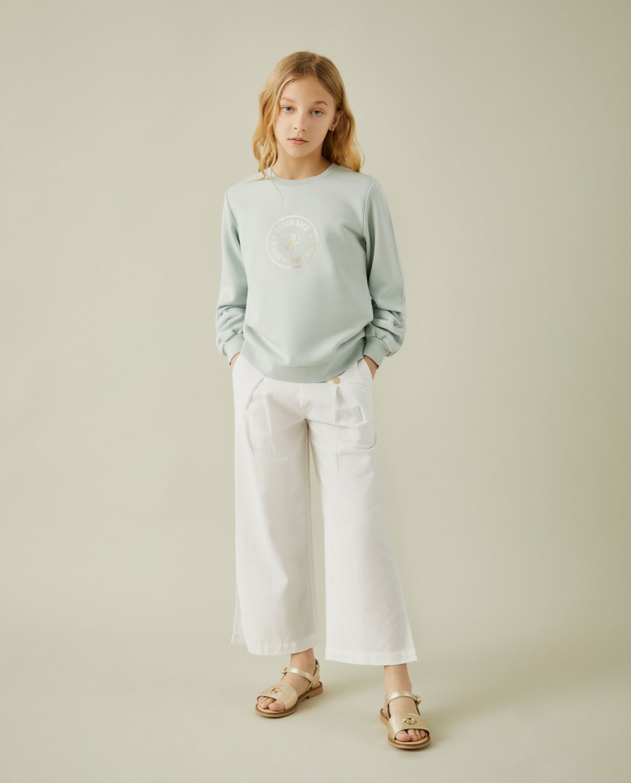 Lion Of Porches Camisolas | Sweater Manga Comprida Com Estampado
