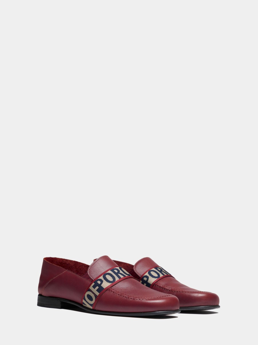 Lion Of Porches Sapatos | Mocassim Em Pele