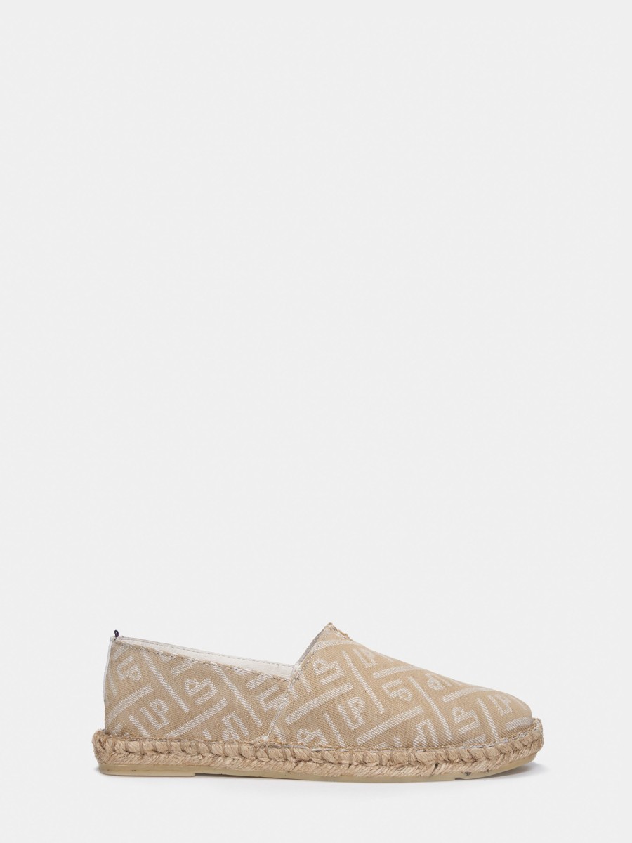 Lion Of Porches Sapatos | Alpercatas Denim Com Monograma