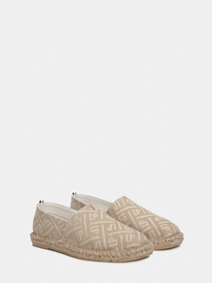 Lion Of Porches Sapatos | Alpercatas Denim Com Monograma