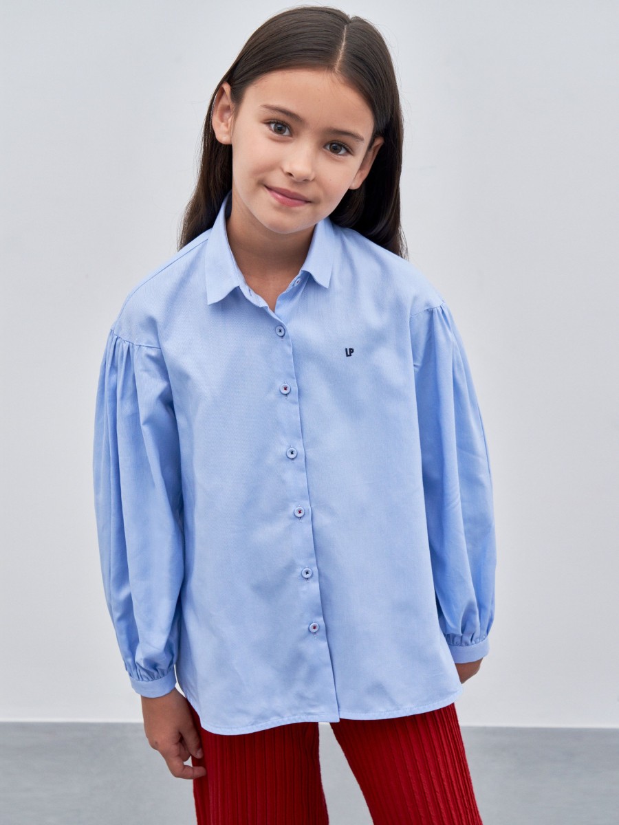 Lion Of Porches Camisas & Blusas | Camisa Assimetrica Manga Abalonada